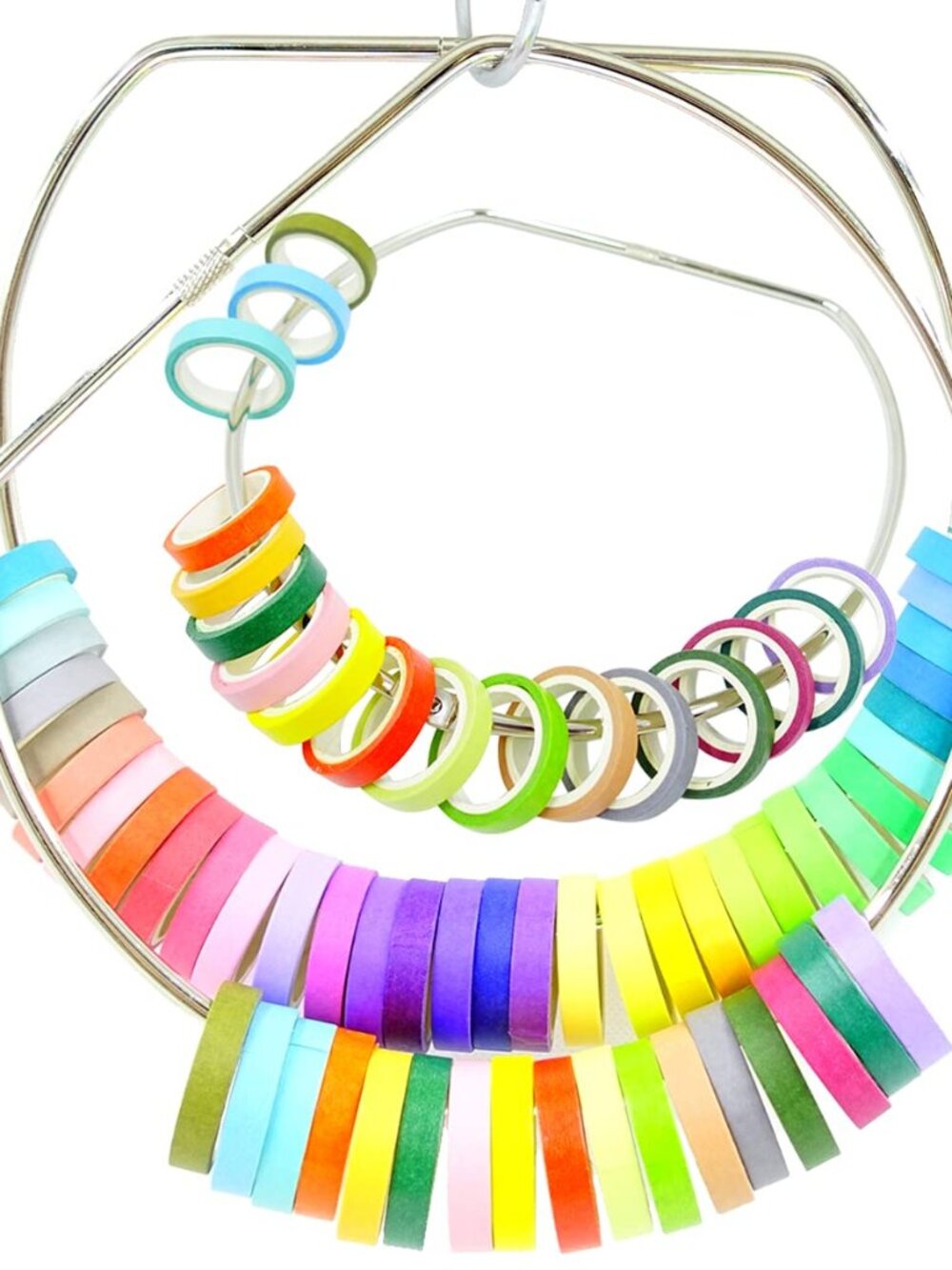 3 Pack Washi Tape Organizer Washi Tape Storage Ring 8 inches
